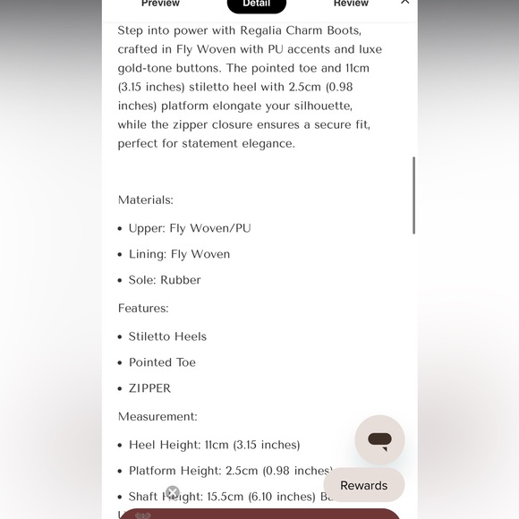 Chic Black Heeled Ankle Boots with Gold Accents - Picture 6 of 8